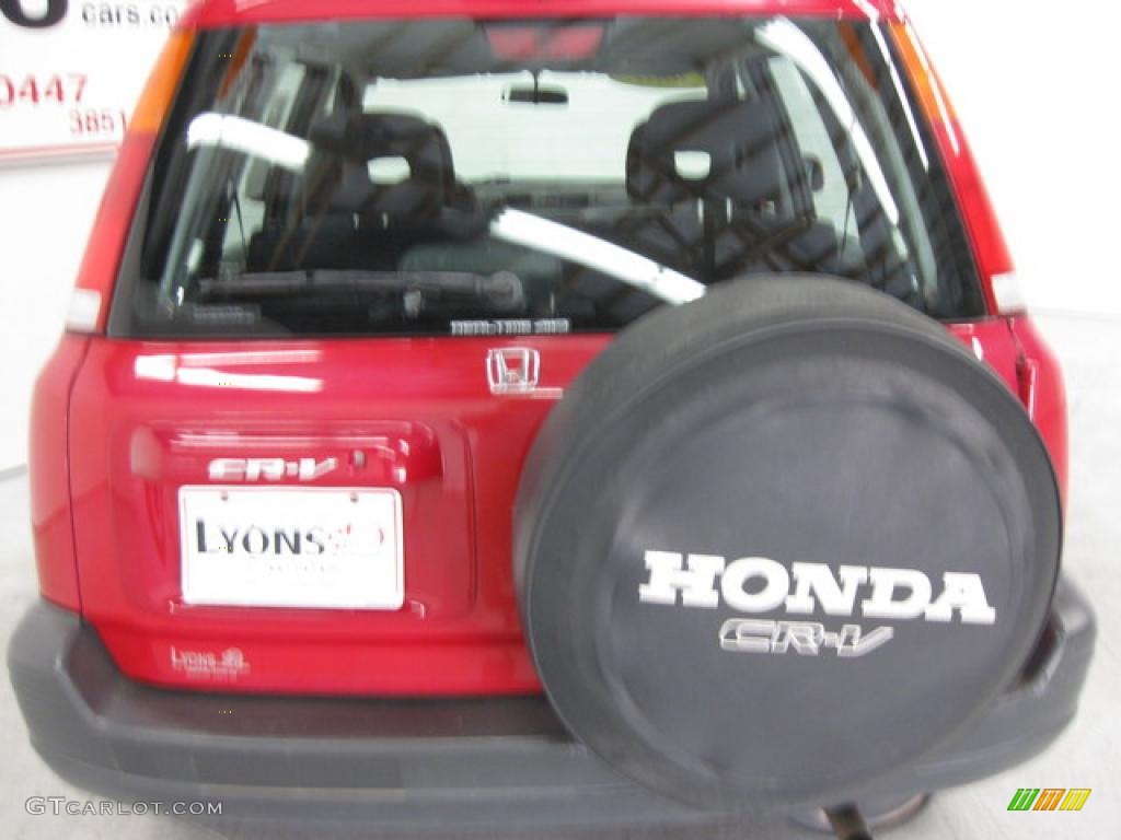 2001 CR-V EX 4WD - Milano Red / Dark Gray photo #11