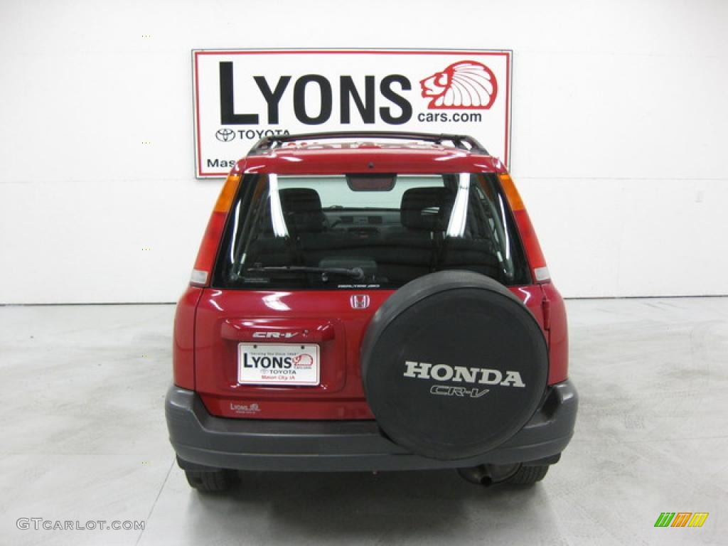 2001 CR-V EX 4WD - Milano Red / Dark Gray photo #18