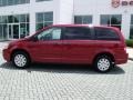 2008 Inferno Red Crystal Pearlcoat Chrysler Town & Country LX  photo #2