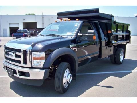2008 Ford F550 Super Duty XLT Regular Cab 4x4 Dump Truck Data, Info and Specs