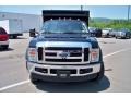 Black - F550 Super Duty XLT Regular Cab 4x4 Dump Truck Photo No. 2