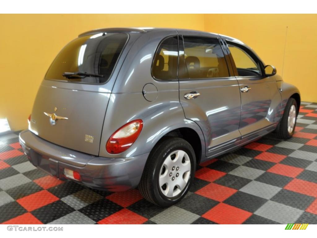 2007 PT Cruiser Touring - Opal Gray Metallic / Pastel Slate Gray photo #6