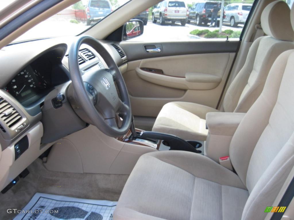 2006 Accord EX Sedan - Desert Mist Metallic / Ivory photo #9
