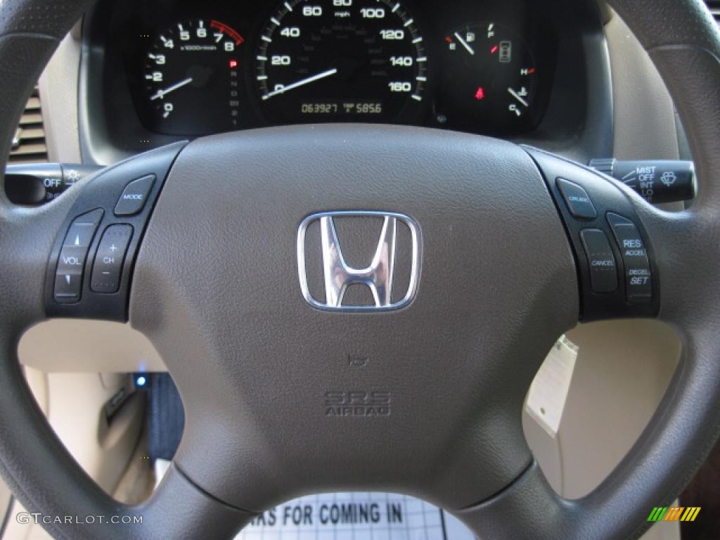 2006 Accord EX Sedan - Desert Mist Metallic / Ivory photo #15