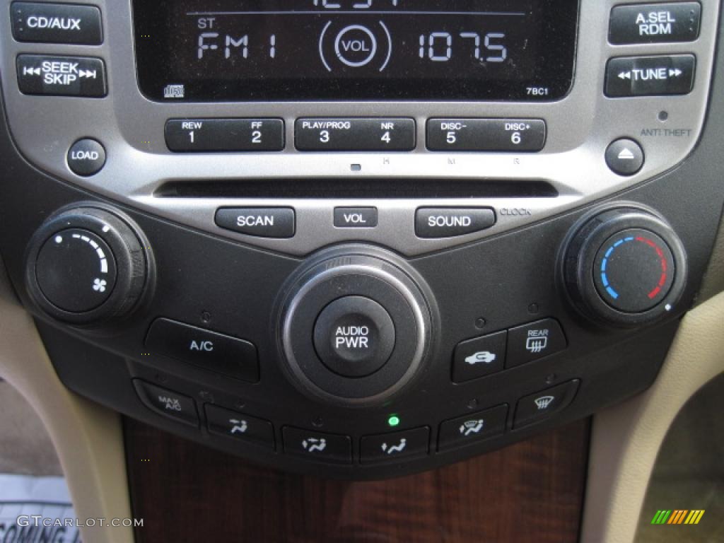 2006 Accord EX Sedan - Desert Mist Metallic / Ivory photo #17