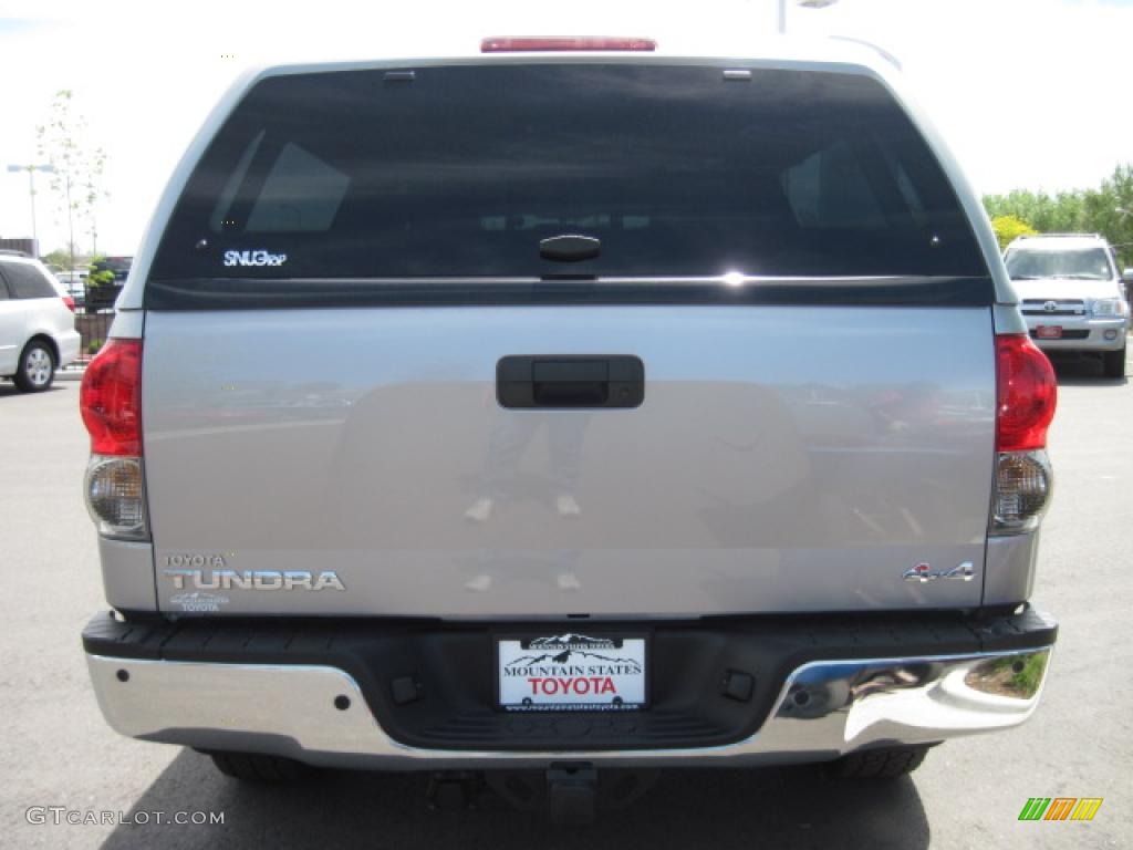 2008 Tundra SR5 TRD Double Cab 4x4 - Silver Sky Metallic / Graphite Gray photo #3