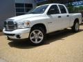 2008 Bright White Dodge Ram 1500 Lone Star Edition Quad Cab  photo #2