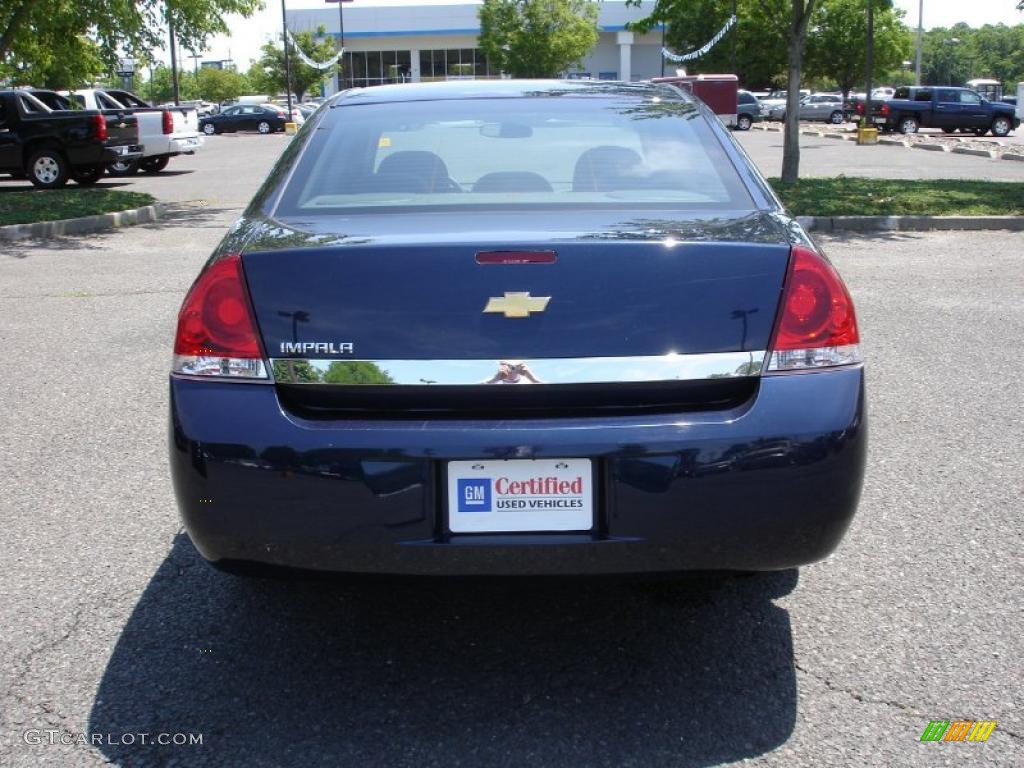 2010 Impala LS - Imperial Blue Metallic / Ebony photo #5