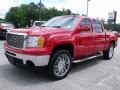 2009 Fire Red GMC Sierra 1500 SL Crew Cab  photo #4