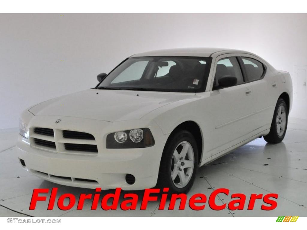 2009 Charger SE - Stone White / Dark Slate Gray photo #1