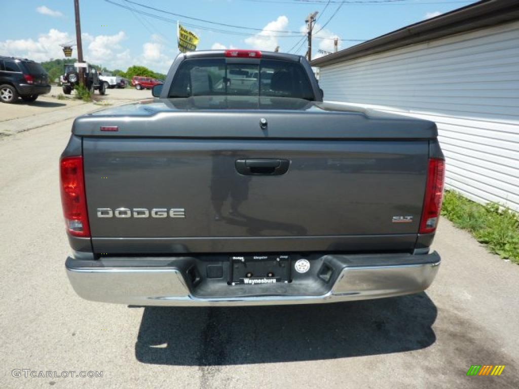 2003 Ram 1500 SLT Regular Cab - Graphite Metallic / Dark Slate Gray photo #4