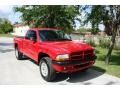 Flame Red - Dakota Sport Club Cab 4x4 Photo No. 16