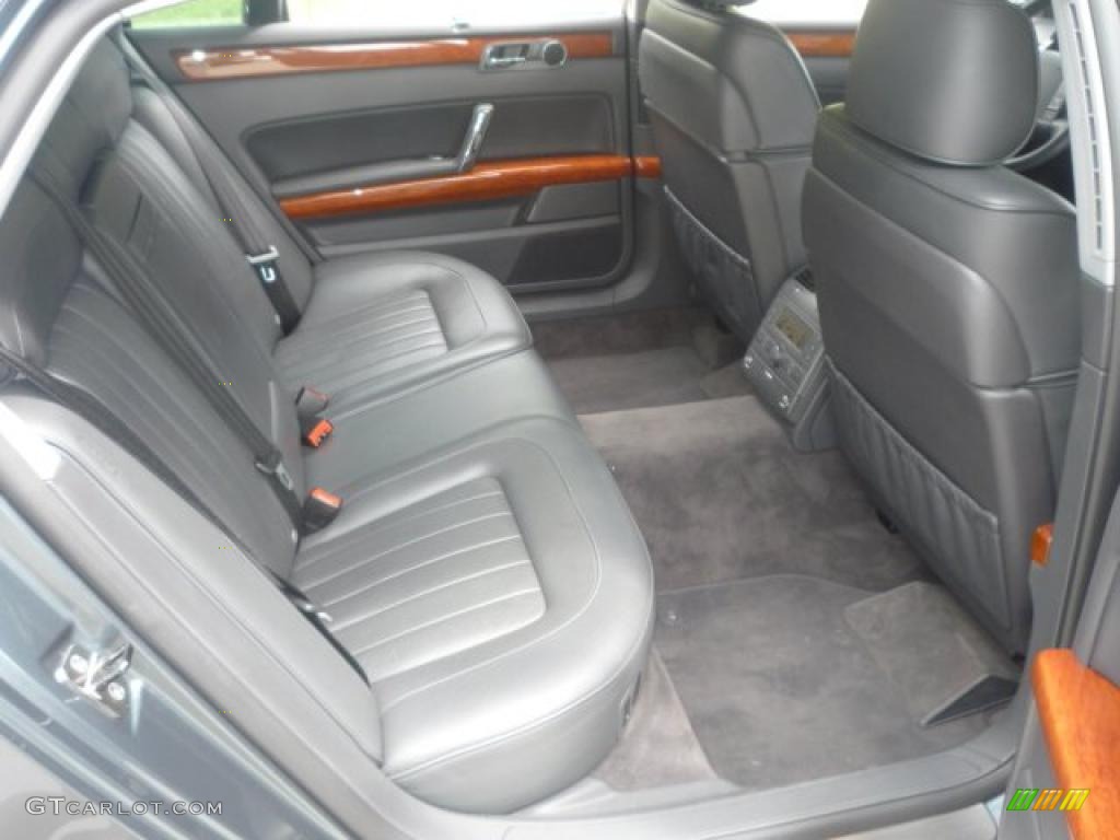 Anthracite Interior 2004 Volkswagen Phaeton V8 4Motion Sedan Photo #30557720