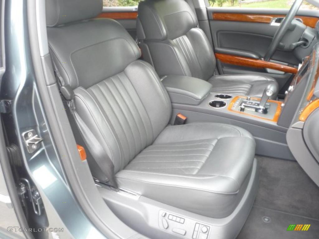 Anthracite Interior 2004 Volkswagen Phaeton V8 4Motion Sedan Photo #30557764