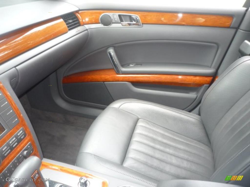 Anthracite Interior 2004 Volkswagen Phaeton V8 4Motion Sedan Photo #30557812