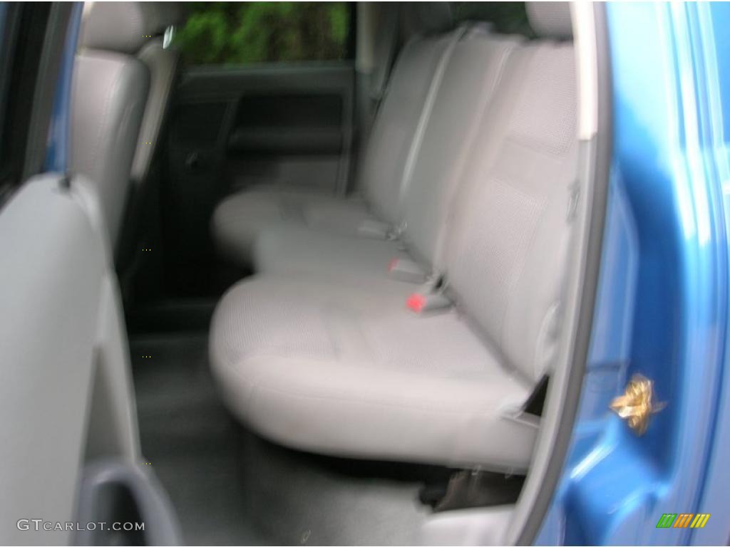 2006 Ram 2500 SLT Quad Cab 4x4 - Atlantic Blue Pearl / Medium Slate Gray photo #4