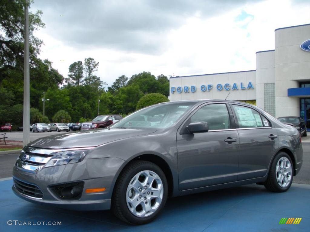 2010 Fusion SE - Sterling Grey Metallic / Medium Light Stone photo #1