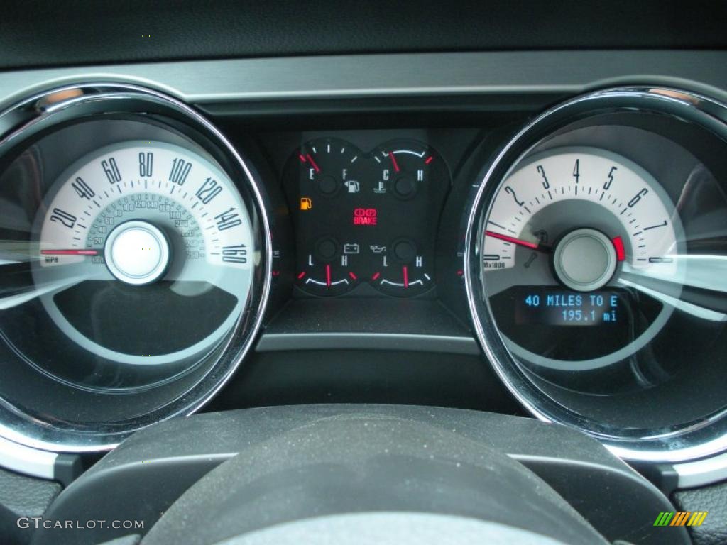 2011 Mustang GT Premium Coupe - Ebony Black / Charcoal Black photo #10
