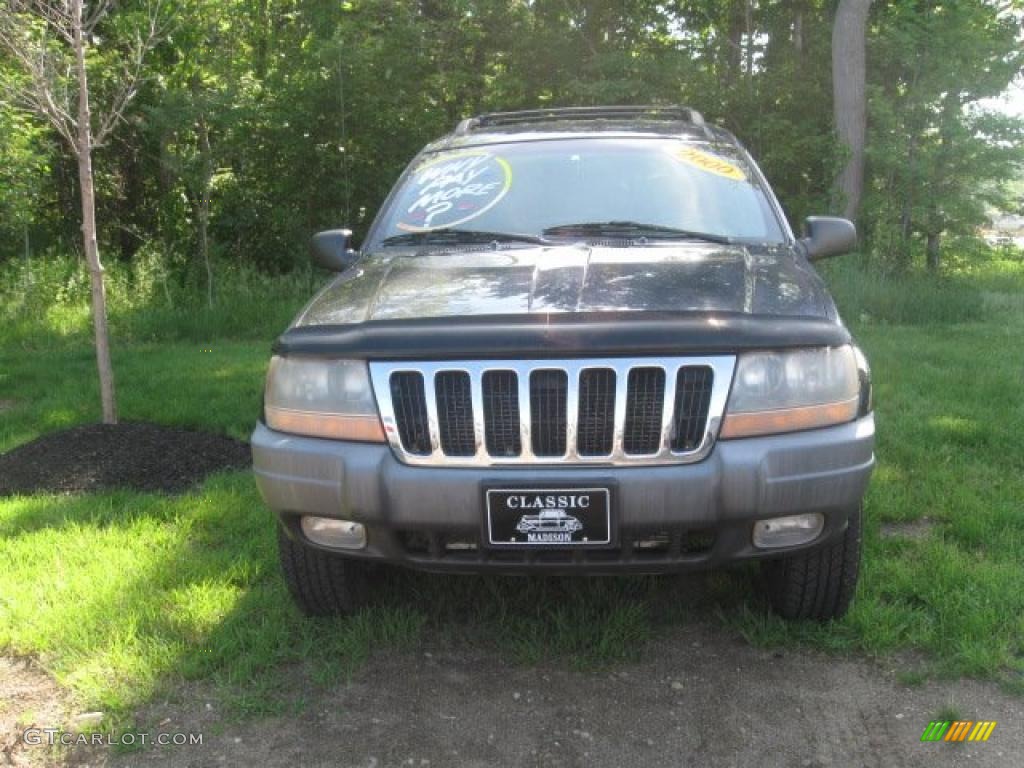 2000 Grand Cherokee Laredo 4x4 - Patriot Blue Pearlcoat / Agate photo #2