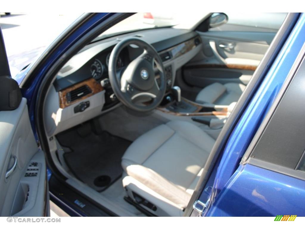 2007 3 Series 328i Sedan - Montego Blue Metallic / Grey photo #2