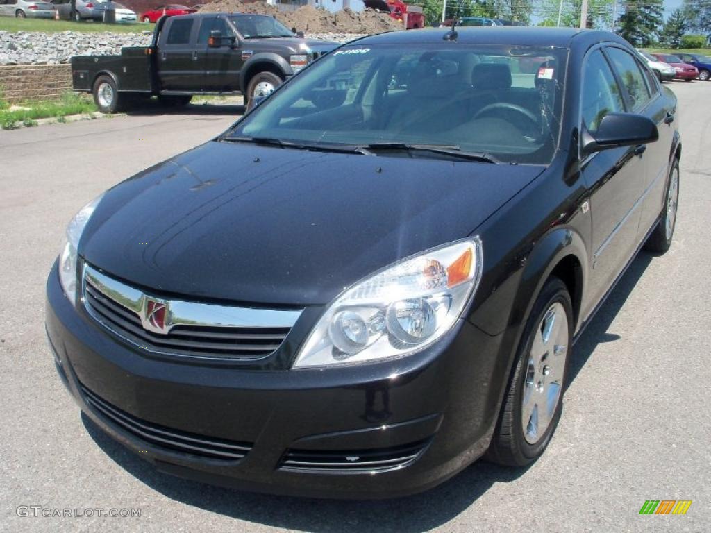 2007 Aura XE - Black Onyx / Gray photo #1