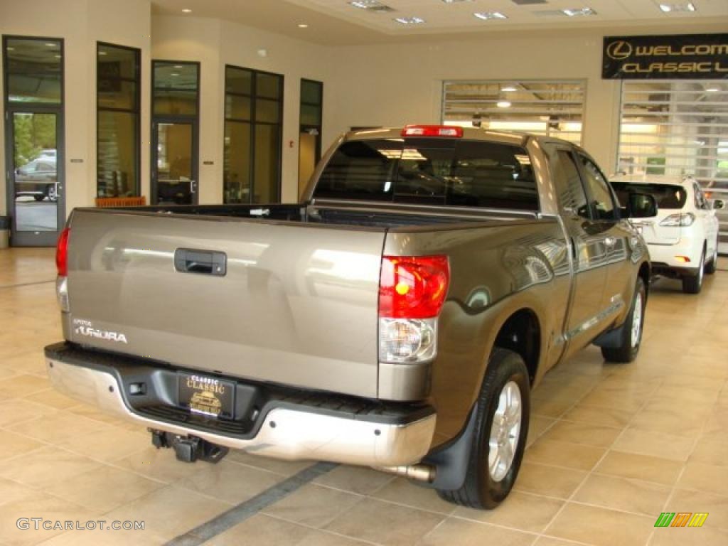 2007 Tundra Limited Double Cab - Pyrite Mica / Beige photo #4