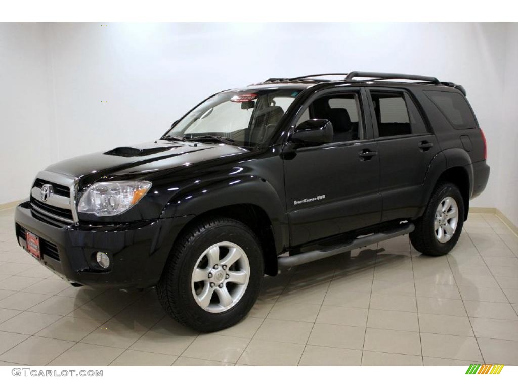 2007 4Runner Sport Edition 4x4 - Black / Dark Charcoal photo #3