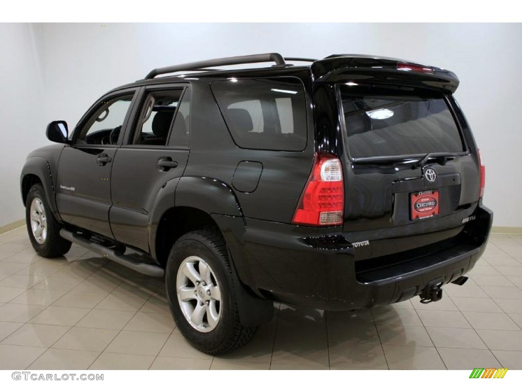 2007 4Runner Sport Edition 4x4 - Black / Dark Charcoal photo #5