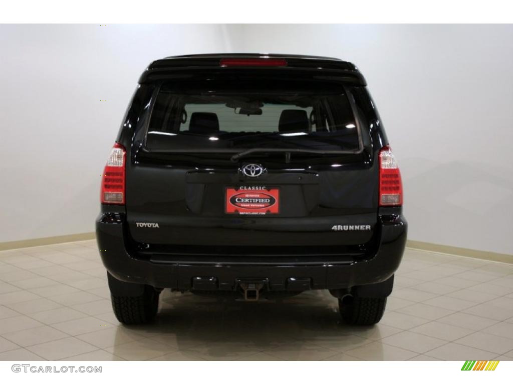 2007 4Runner Sport Edition 4x4 - Black / Dark Charcoal photo #6