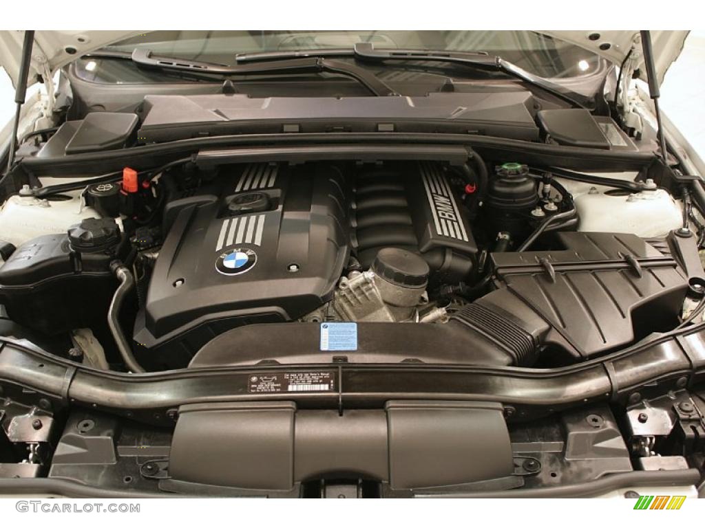 2007 3 Series 328xi Coupe - Alpine White / Black photo #23