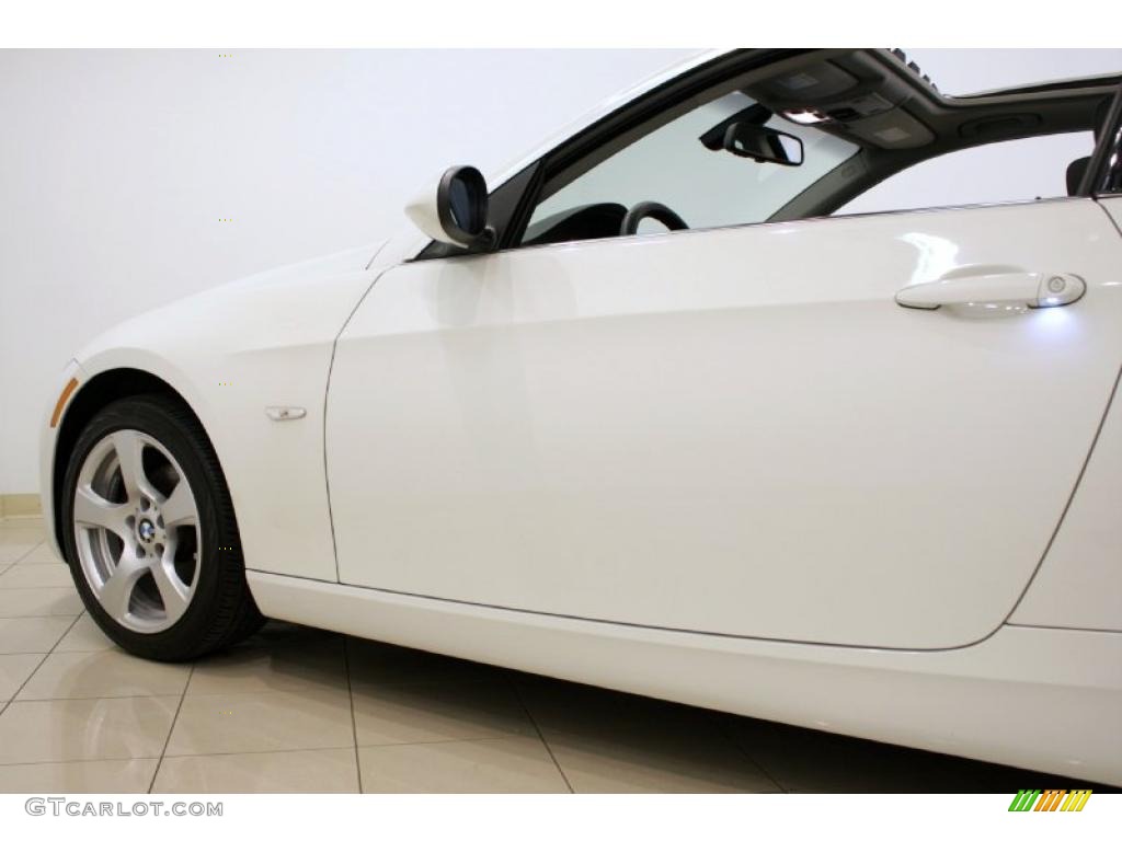 2007 3 Series 328xi Coupe - Alpine White / Black photo #24