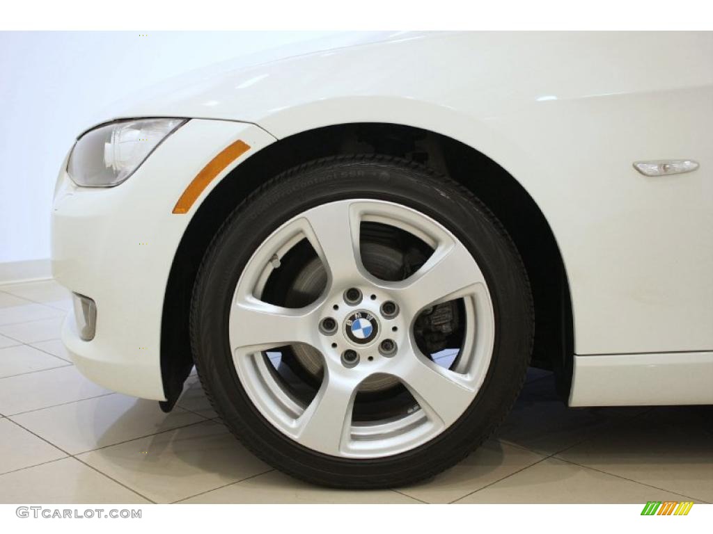 2007 3 Series 328xi Coupe - Alpine White / Black photo #25