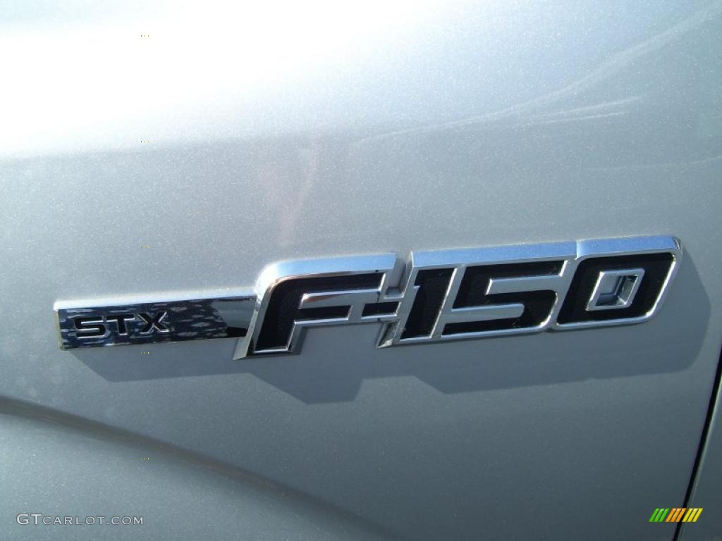 2010 F150 STX Regular Cab - Ingot Silver Metallic / Medium Stone photo #7