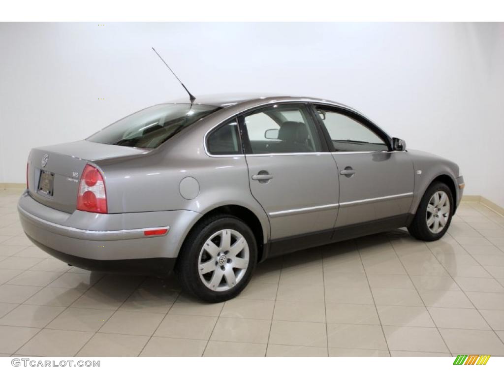 2003 Passat GLX 4Motion Sedan - Silverstone Grey Metallic / Black photo #7