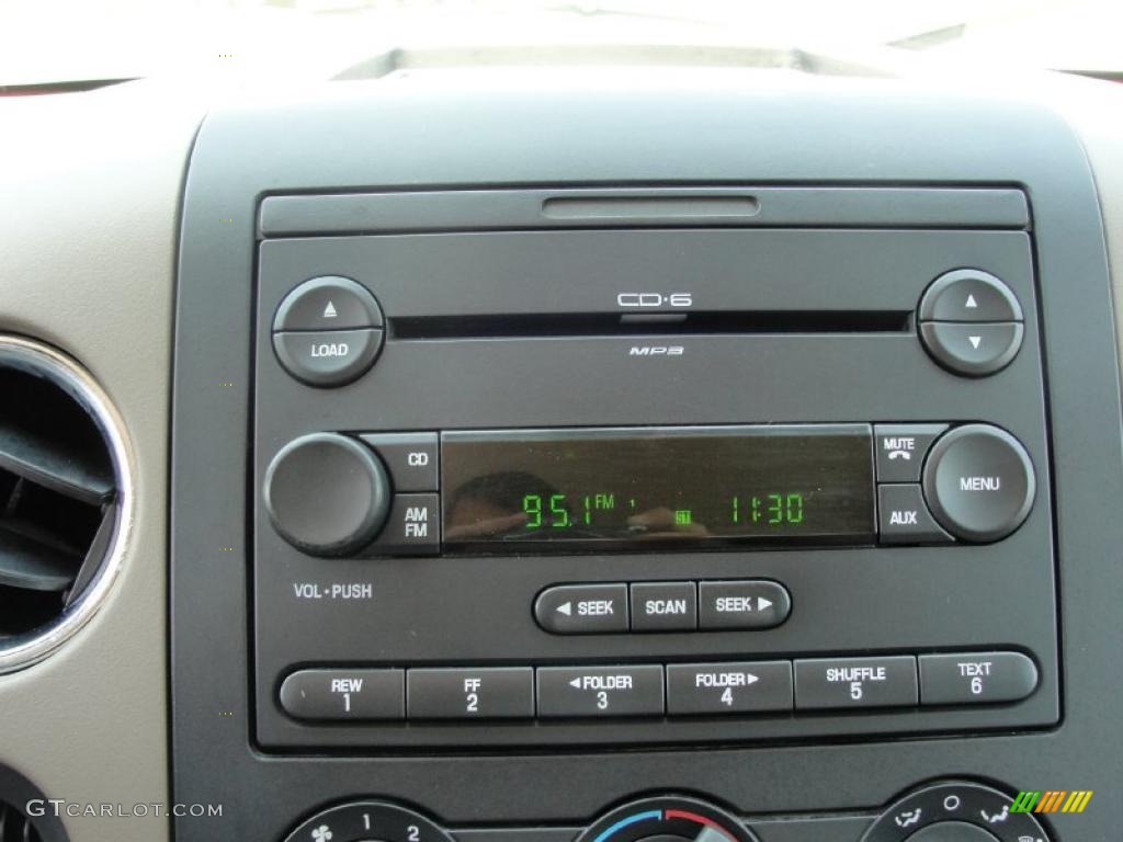 2005 F150 XLT SuperCrew - Bright Red / Tan photo #38