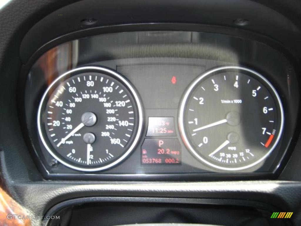 2007 3 Series 328xi Sedan - Titanium Silver Metallic / Black photo #23