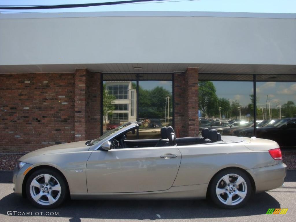 2007 3 Series 328i Convertible - Platinum Bronze Metallic / Black photo #17