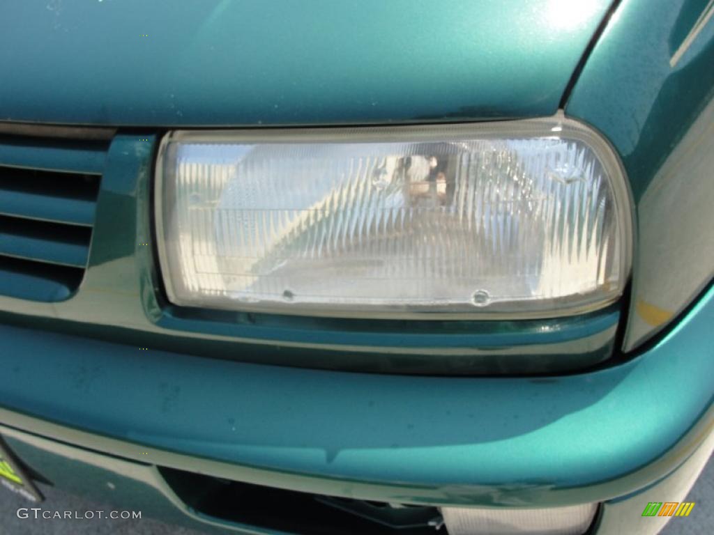 1997 Jetta GL Sedan - Classic Green Pearl Metallic / Grey photo #10