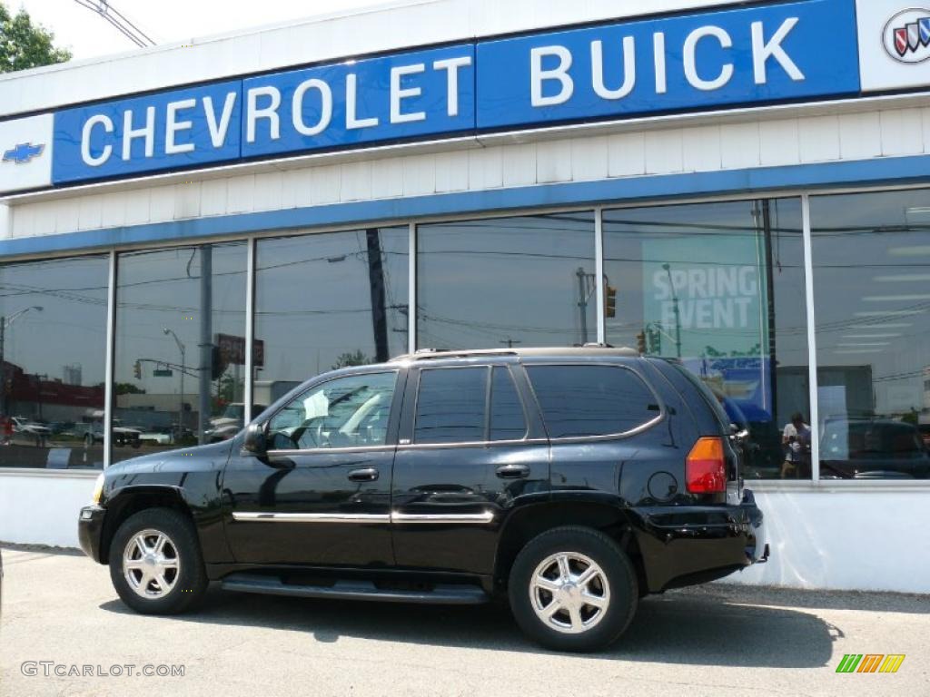 2007 Envoy SLT 4x4 - Onyx Black / Ebony photo #1