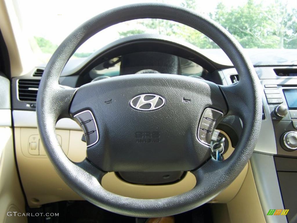 2009 Sonata GLS - Camel Pearl / Camel photo #16