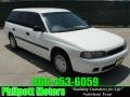 1995 Glacier White Subaru Legacy L Wagon Right Hand Drive  photo #1