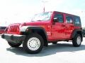 Flame Red - Wrangler Unlimited X 4x4 Photo No. 5