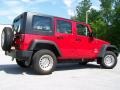 Flame Red - Wrangler Unlimited X 4x4 Photo No. 7