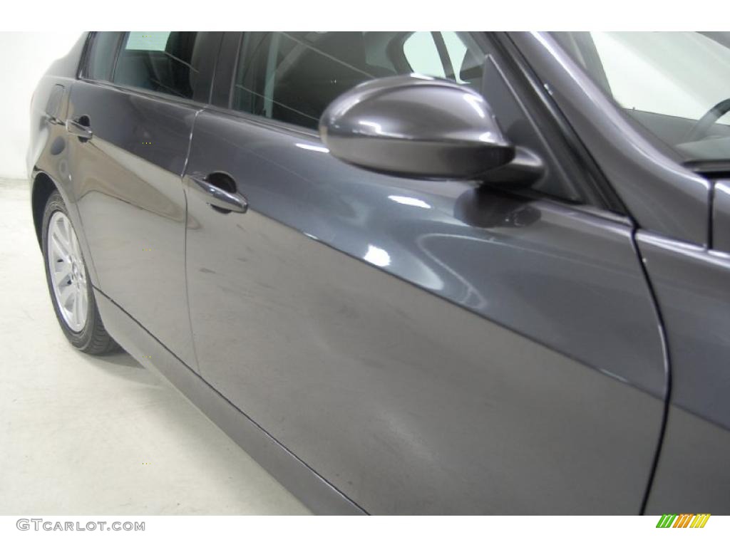 2007 3 Series 328i Sedan - Sparkling Graphite Metallic / Black photo #4