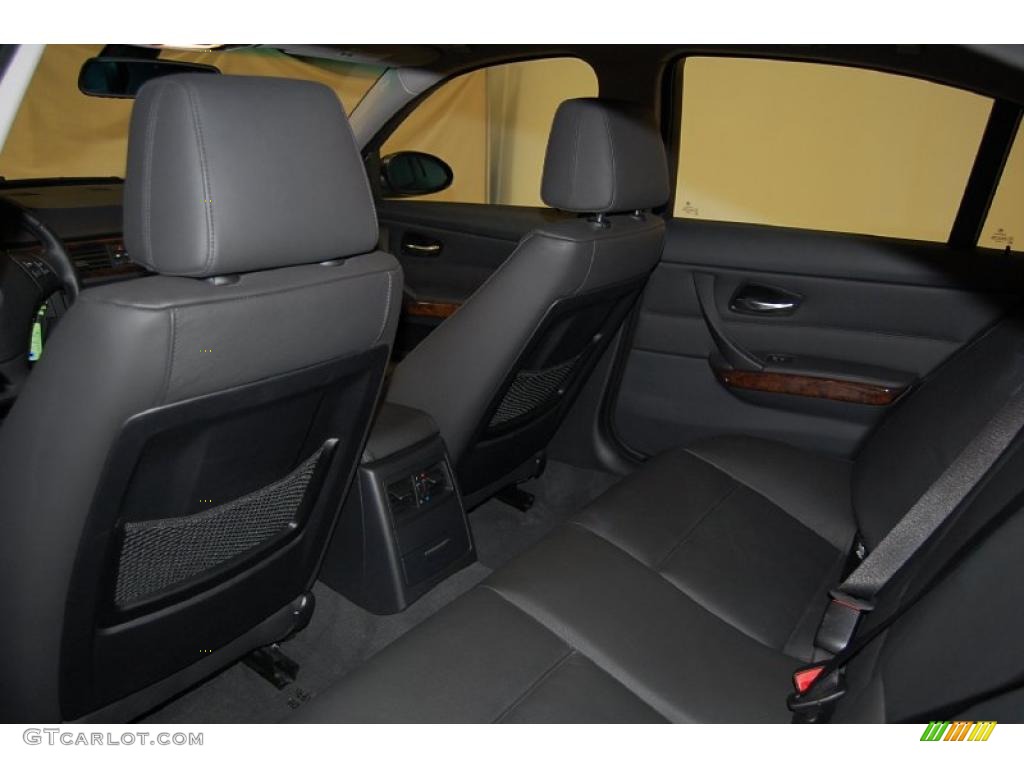2007 3 Series 328i Sedan - Sparkling Graphite Metallic / Black photo #24