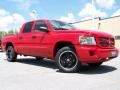 Flame Red 2008 Dodge Dakota Sport Crew Cab 4x4
