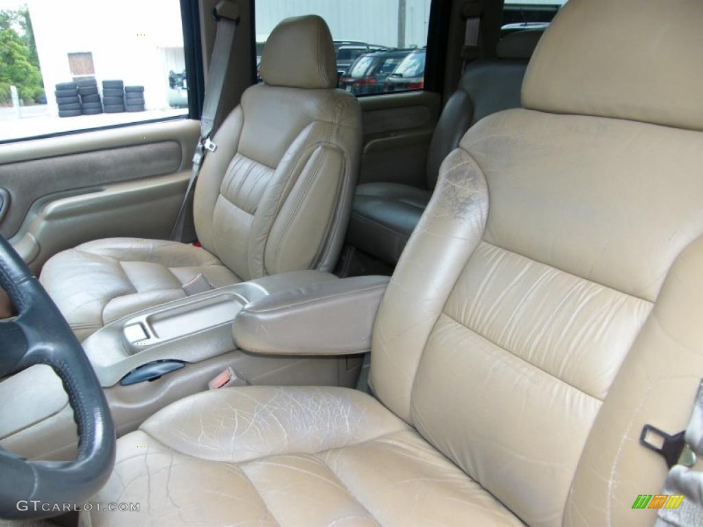 1995 Suburban C1500 - Medium Dark Teal Metallic / Tan photo #13