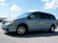 2008 Clearwater Blue Pearlcoat Chrysler Town & Country Touring  photo #6