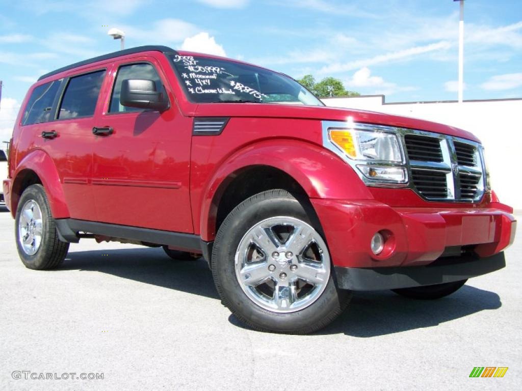 Inferno Red Crystal Pearl Dodge Nitro