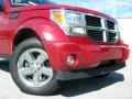 2008 Inferno Red Crystal Pearl Dodge Nitro SXT 4x4  photo #2